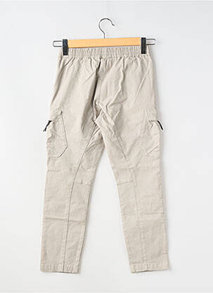 Pantalon cargo stretch taille élastique gris CP COMPANY garçon