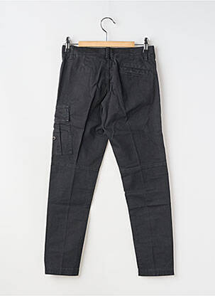 Pantalon chino stretch noir STONE ISLAND garçon