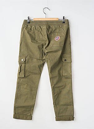 Pantalon cargo stretch taille élastique vert SWEET PANTS garçon