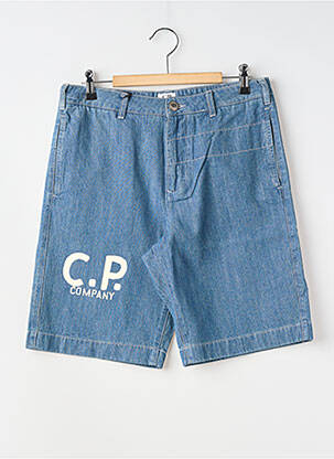 Bermuda tissage denim bleu CP COMPANY garçon