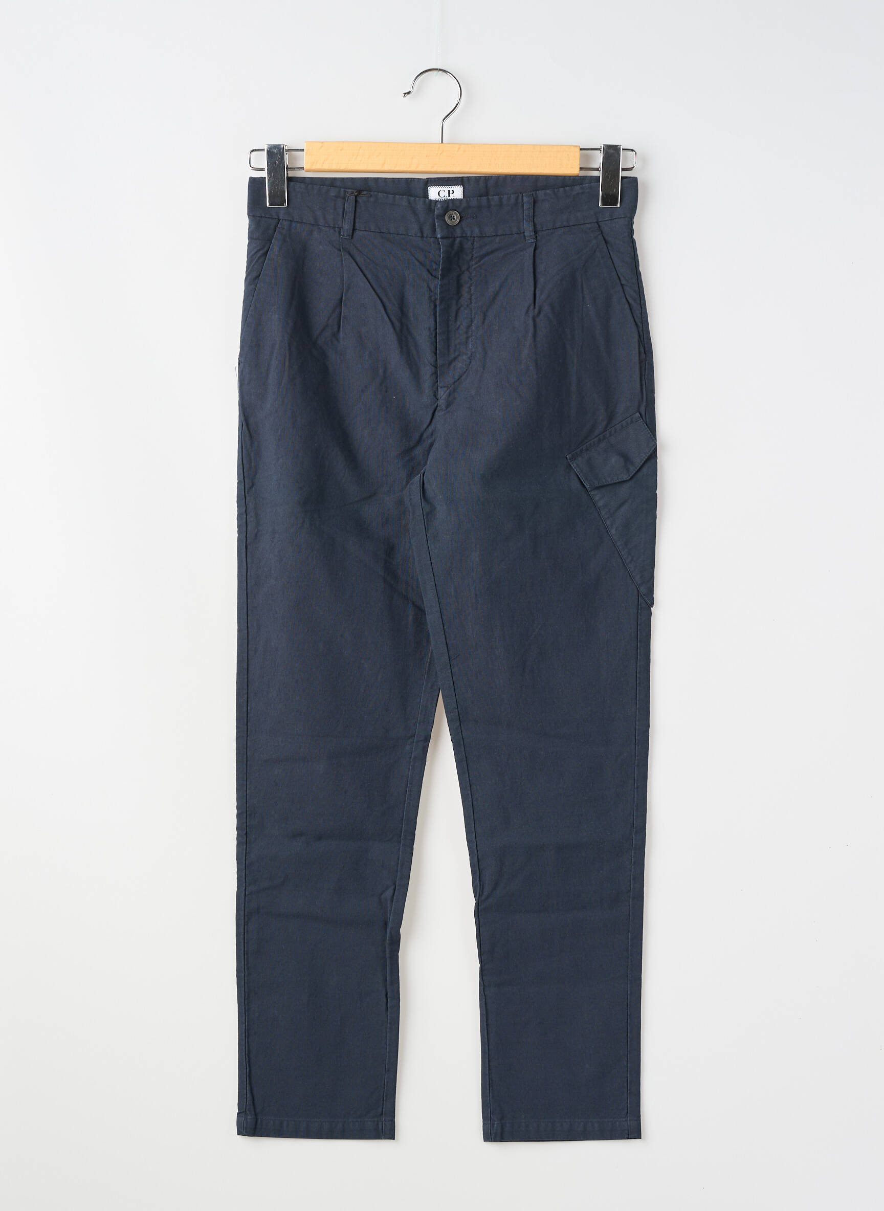 Pantalon chino coupe chino taille ajustable bleu CP COMPANY garçon