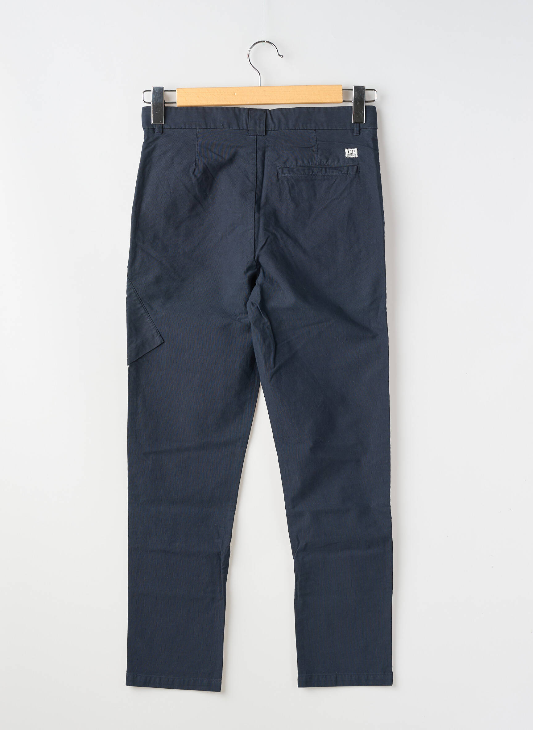 Pantalon chino coupe chino taille ajustable bleu CP COMPANY garçon