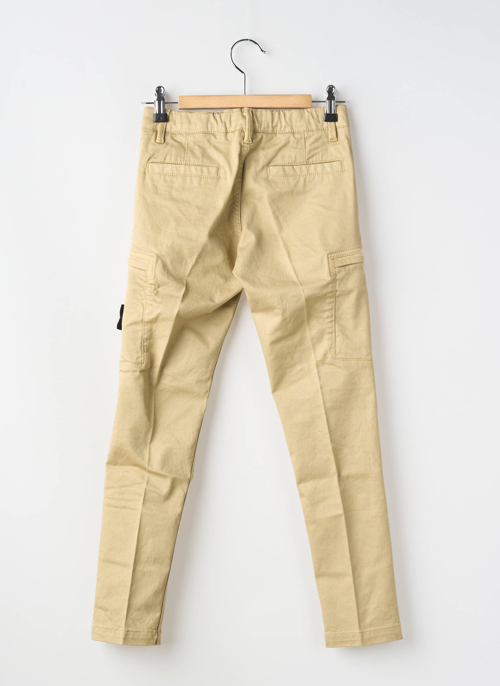 Pantalon chino stretch beige STONE ISLAND garçon