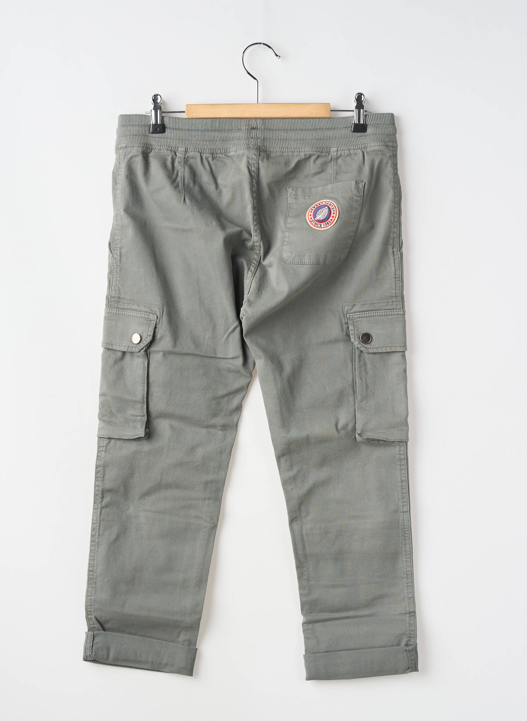 Pantalon cargo stretch taille élastique gris SWEET PANTS garçon