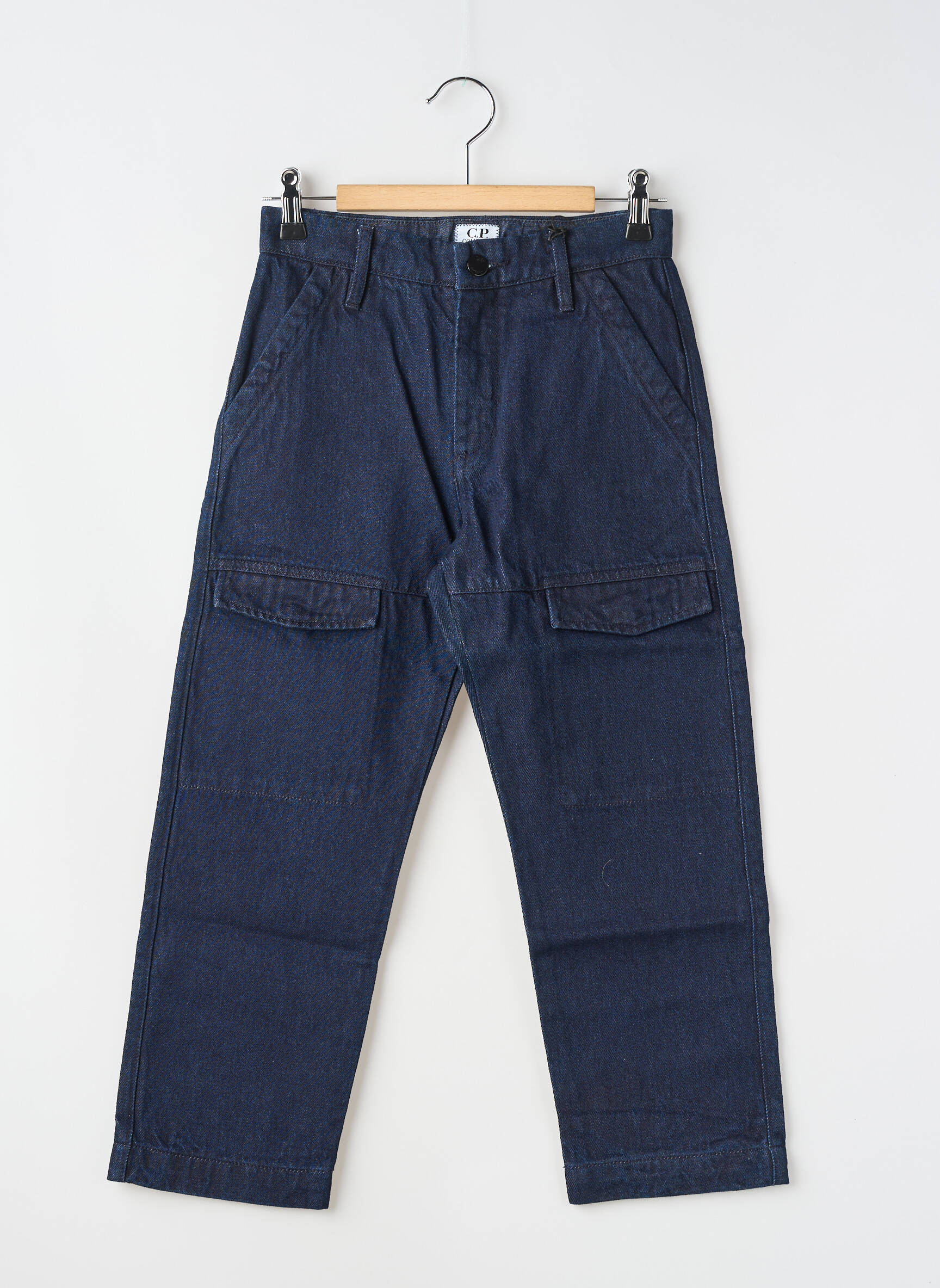 Jeans coupe droite poches taille ajustable bleu CP COMPANY garçon