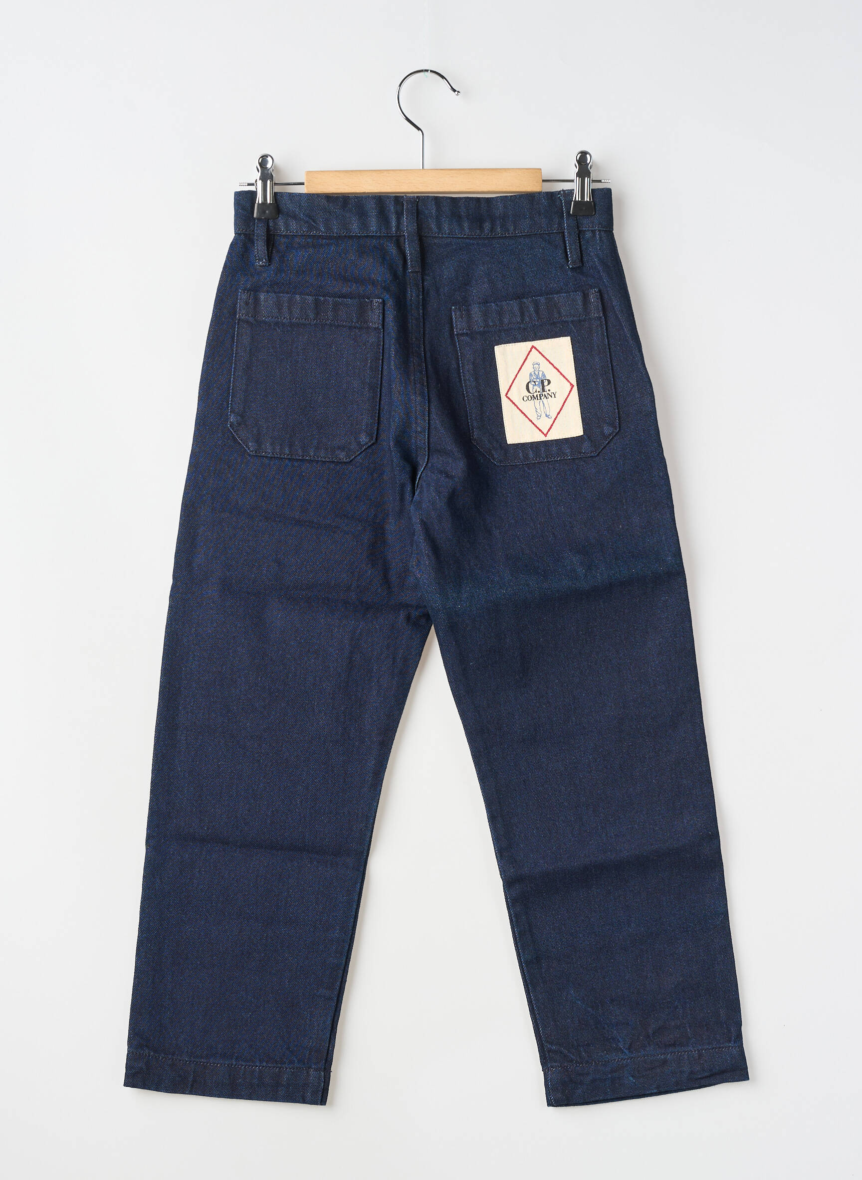 Jeans coupe droite poches taille ajustable bleu CP COMPANY garçon