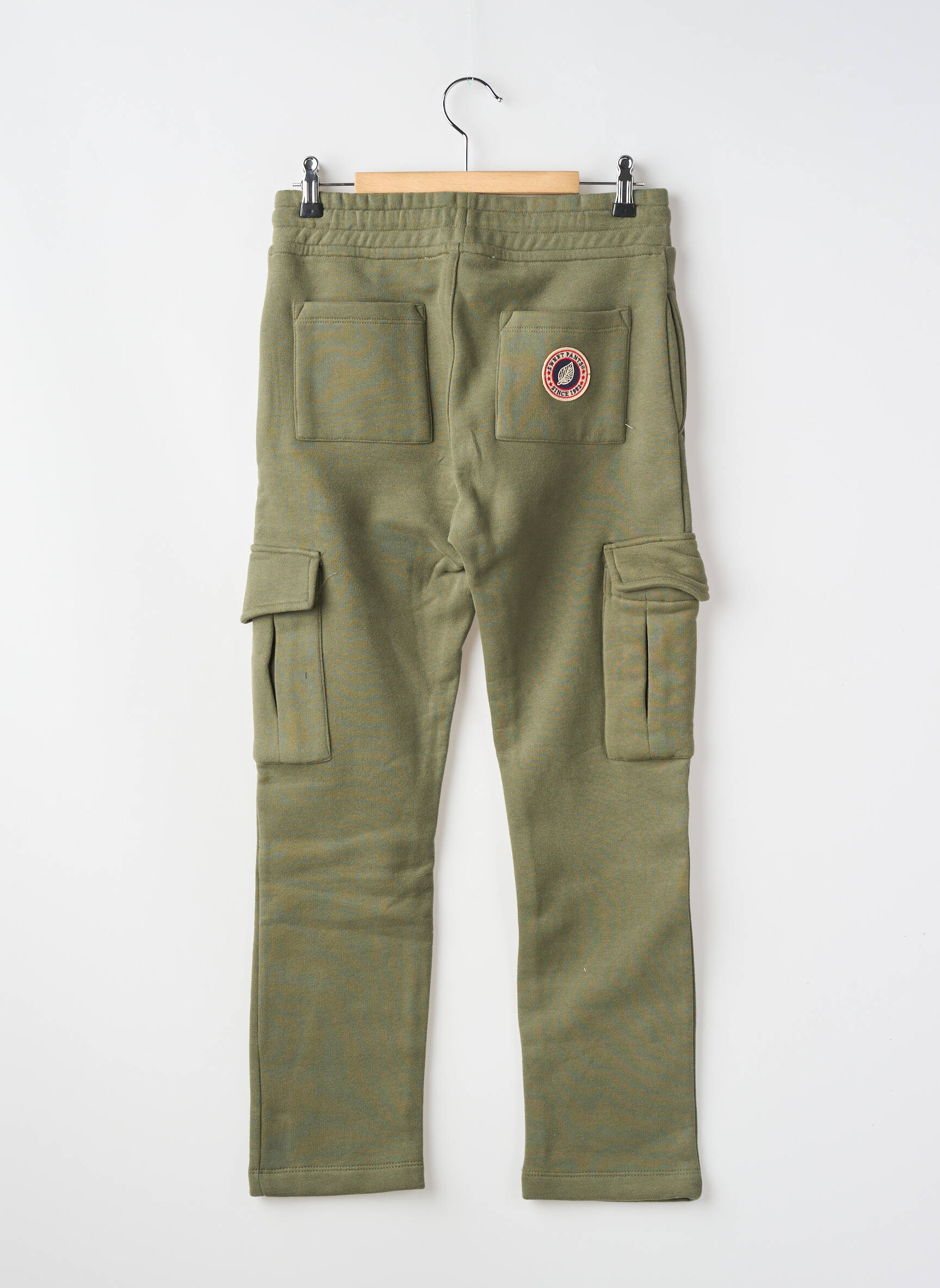 Jogging taille normale taille élastique vert SWEET PANTS garçon