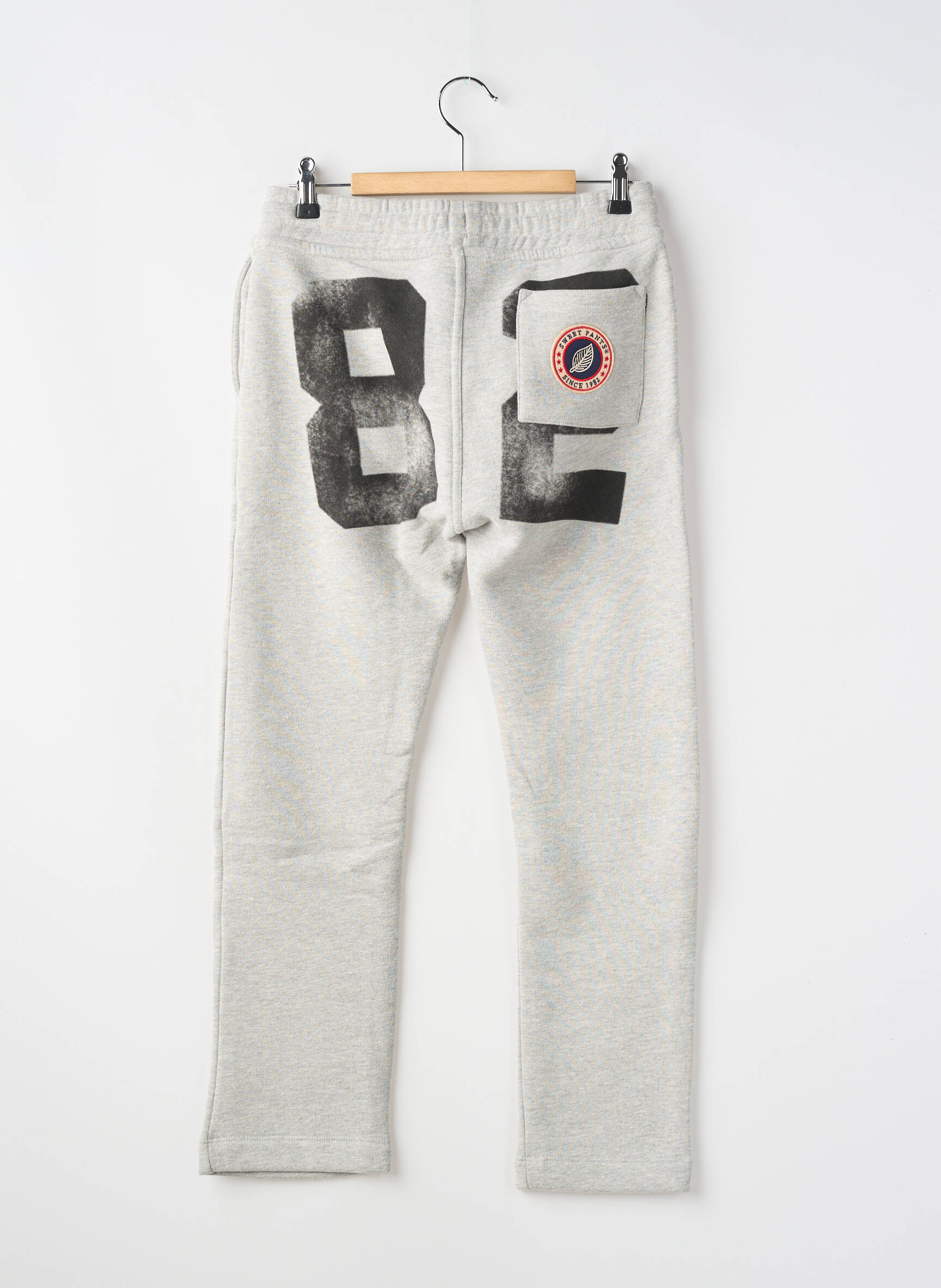 Jogging taille normale taille élastique gris SWEET PANTS garçon