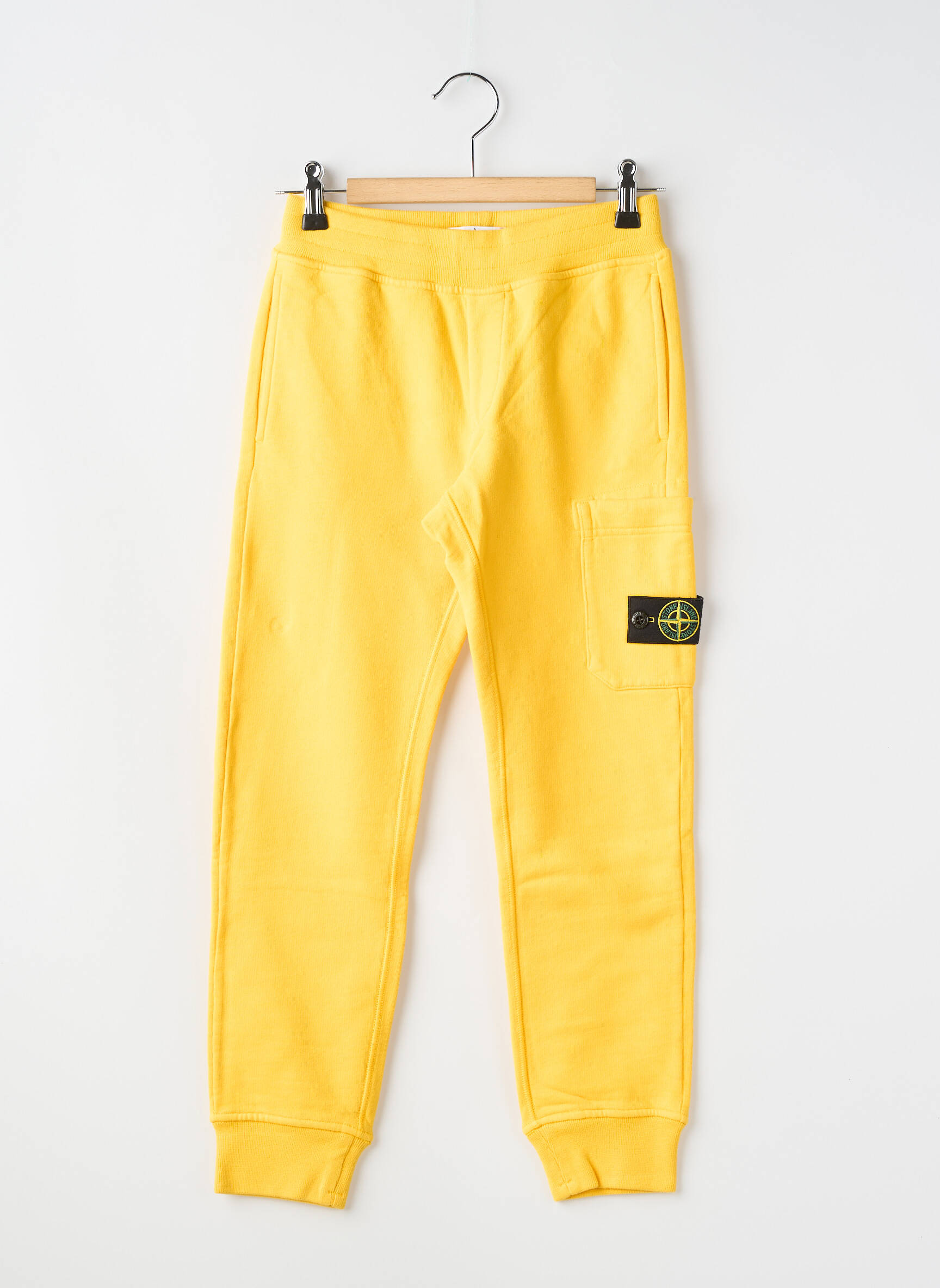 Jogging taille normale taille élastique jaune STONE ISLAND garçon