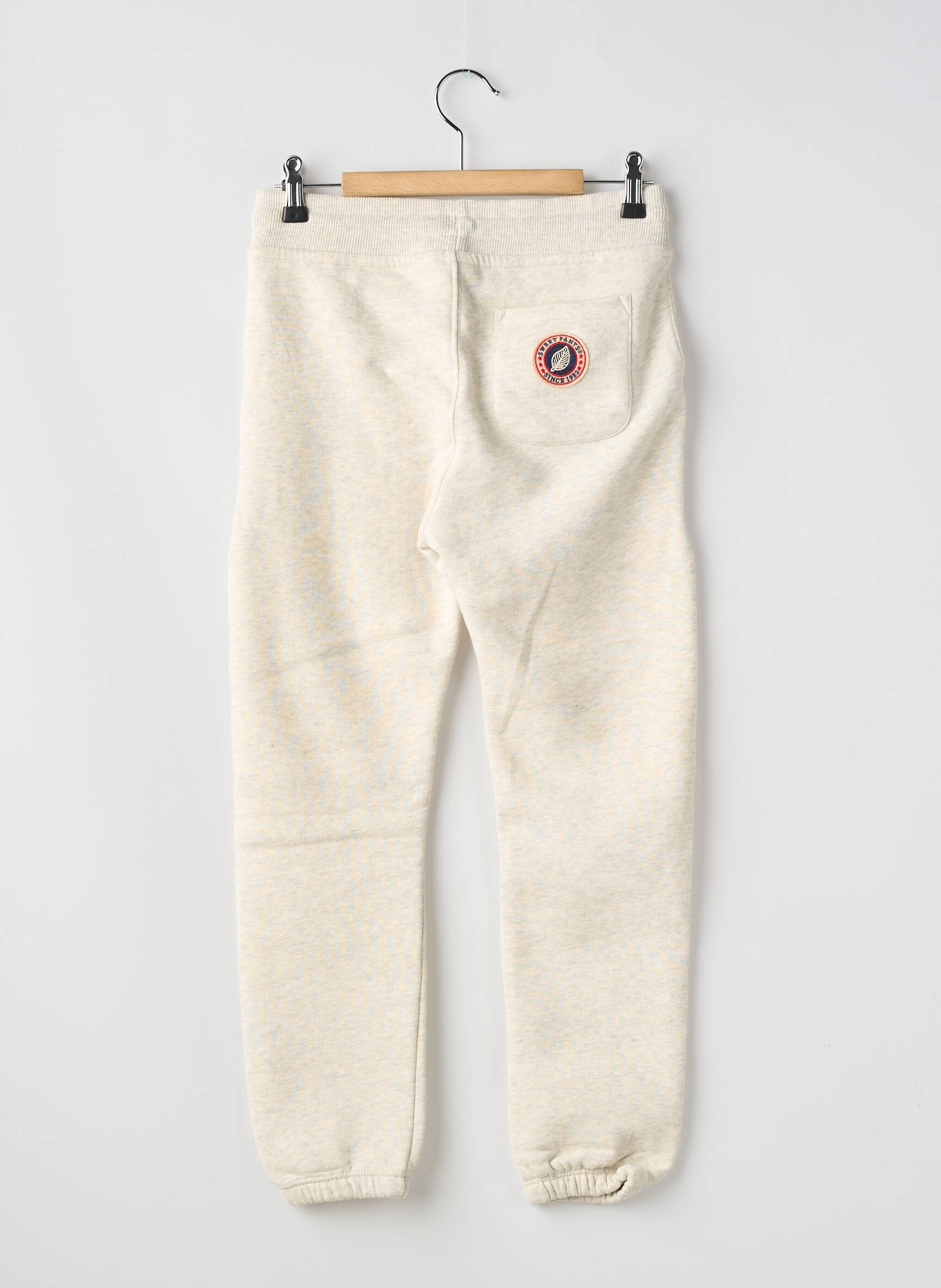 Jogging taille normale taille élastique beige SWEET PANTS garçon