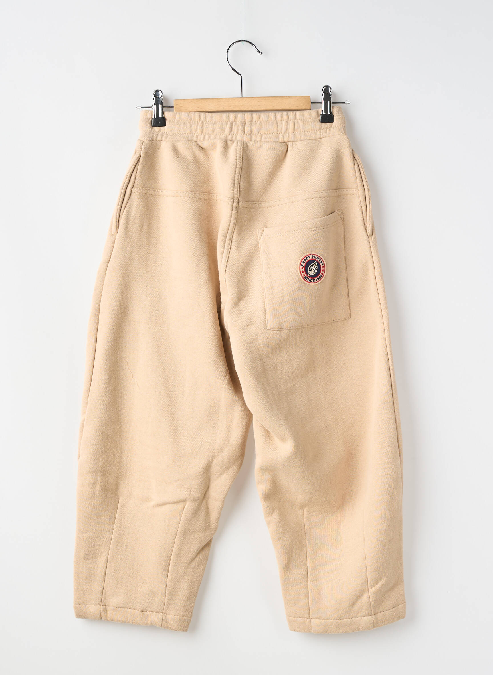 Jogging taille normale taille élastique beige SWEET PANTS garçon