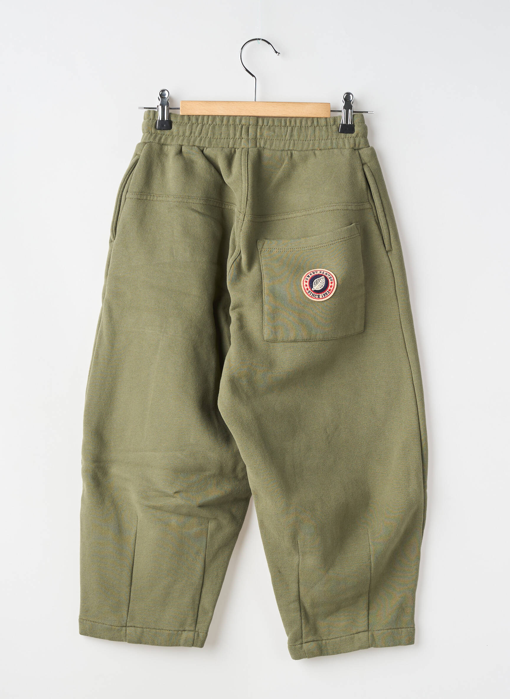 Jogging taille normale taille élastique vert SWEET PANTS garçon