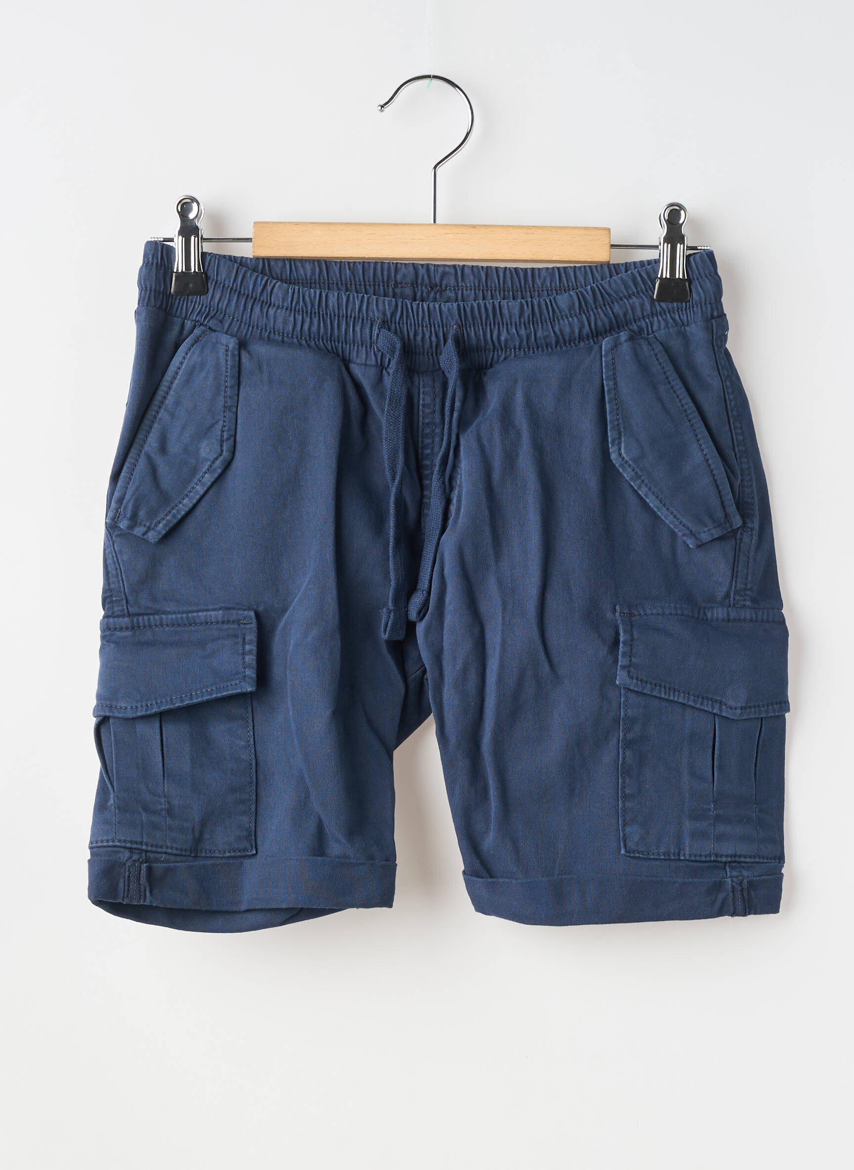 Short stretch taille élastique bleu SWEET PANTS garçon