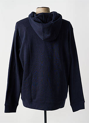 Sweat-shirt à capuche poches manches longues bleu TEDDY SMITH homme