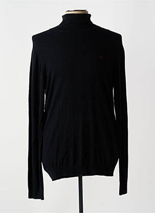 Pull stretch manches longues noir TEDDY SMITH homme