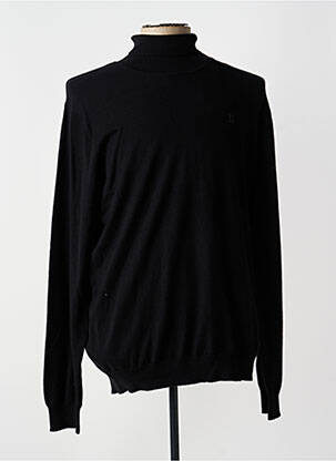 Pull stretch manches longues noir TEDDY SMITH homme