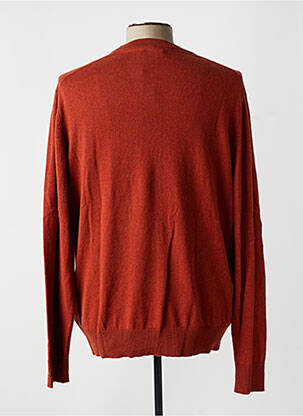 Pull col v manches longues marron PEPE JEANS homme