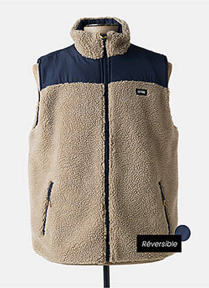 Veste casual coupe droite bleu TBS homme