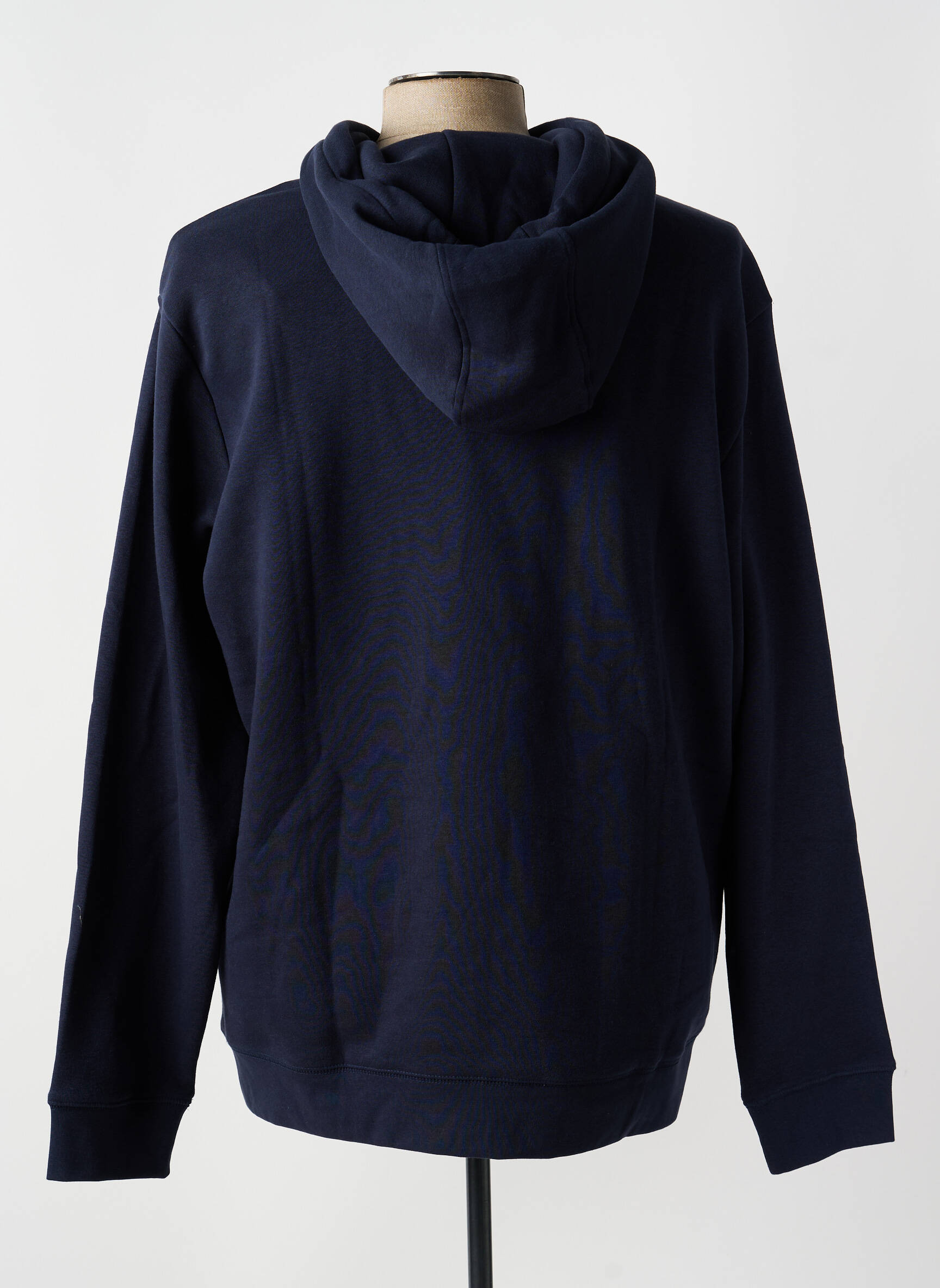 Sweat-shirt à capuche poches manches longues bleu TEDDY SMITH homme