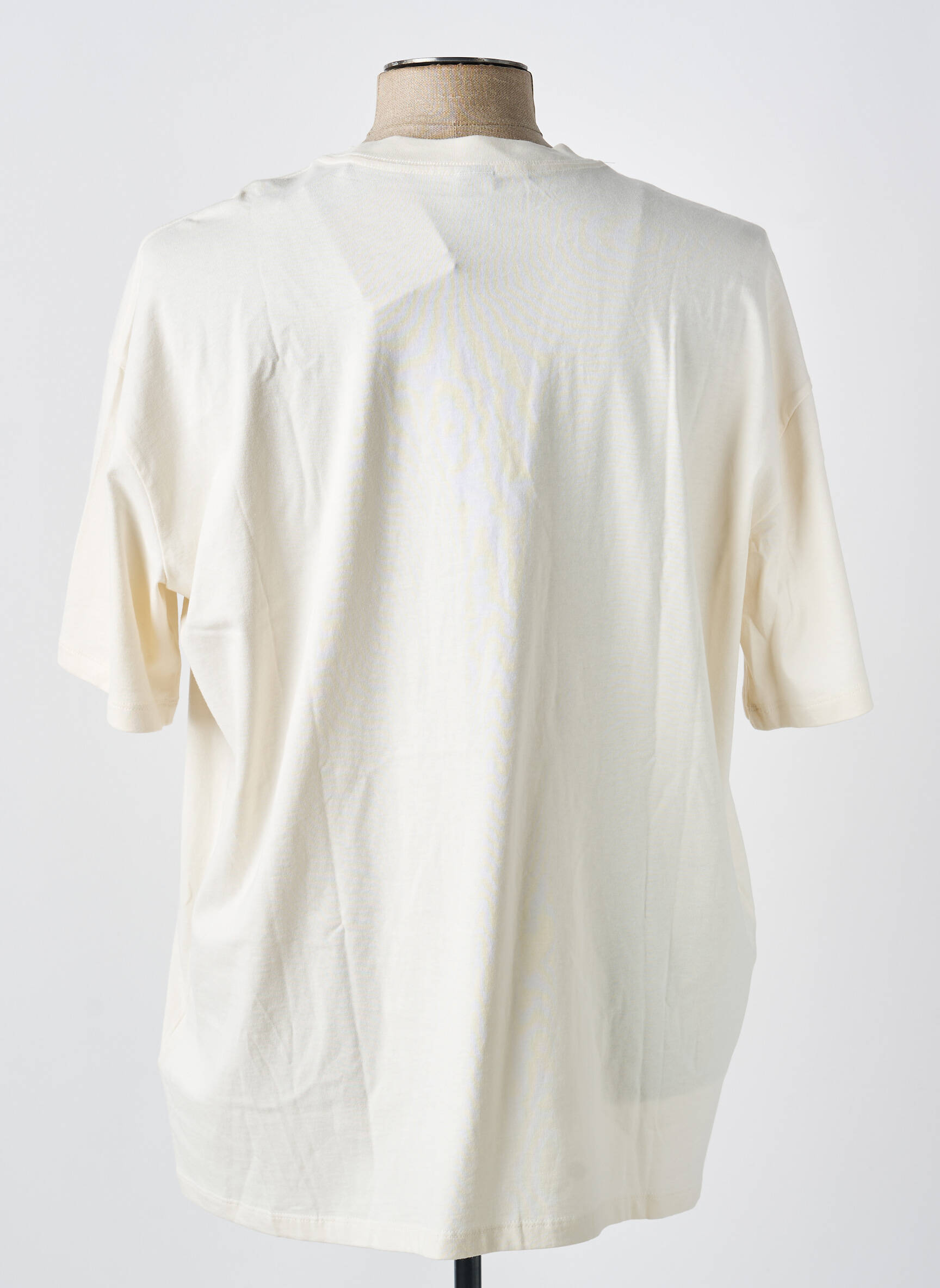 T-shirt broderie manches courtes beige THE NORTH FACE homme