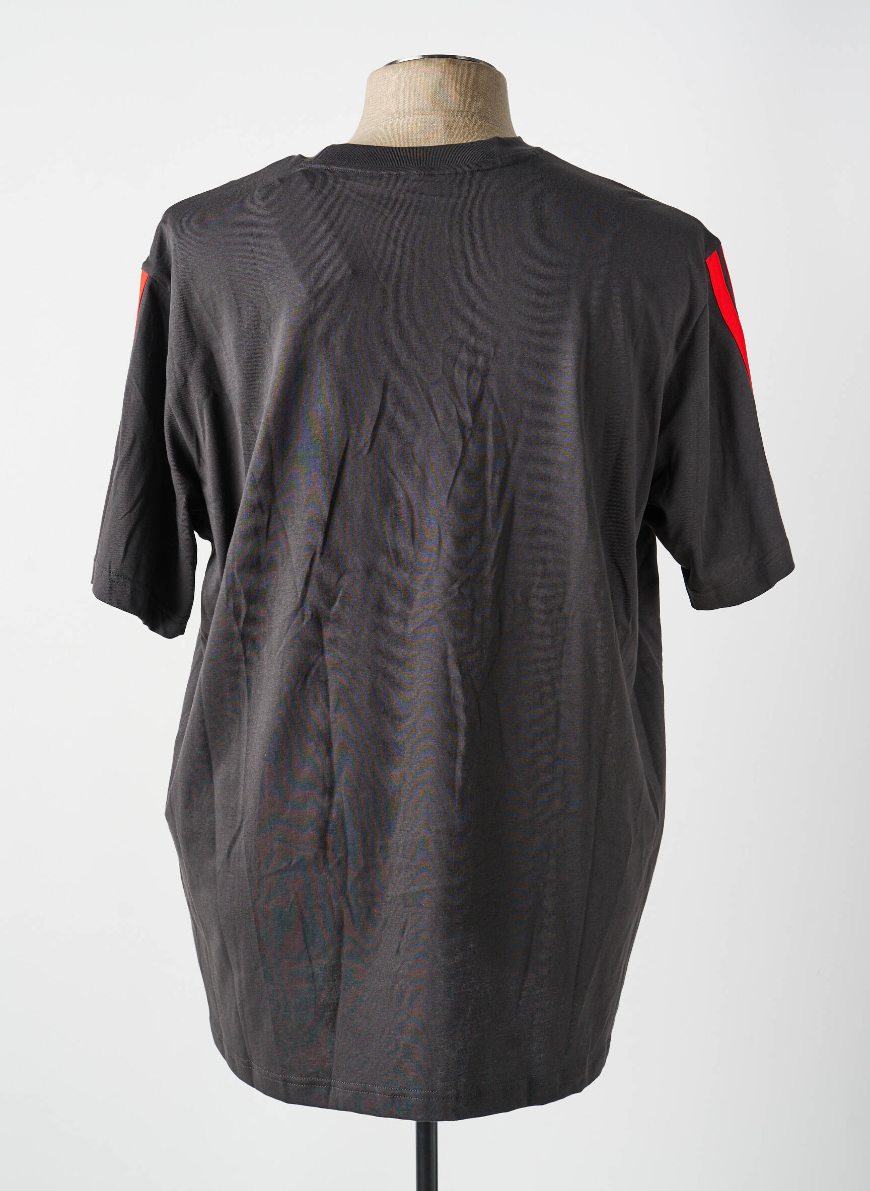 T-shirt stretch manches courtes gris ADIDAS homme