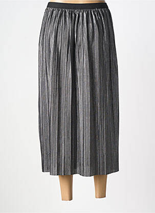 Jupe longue coupe fluide gris TEDDY SMITH femme
