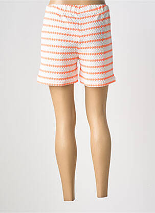 Short taille normale taille normale orange LE TEMPS DES CERISES femme