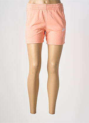 Short taille normale taille normale orange NIKE femme