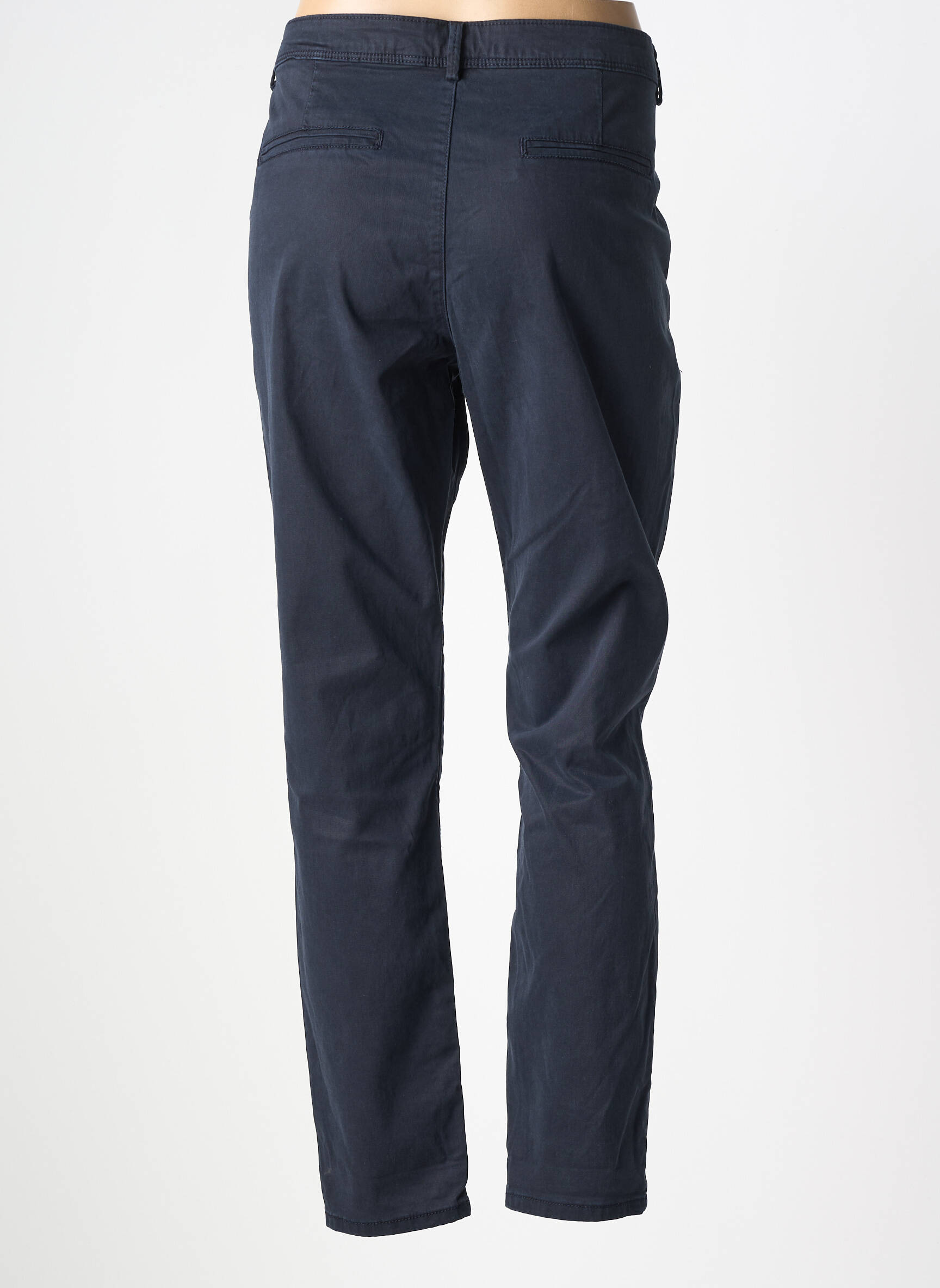 Pantalon chino stretch taille normale bleu TEDDY SMITH homme