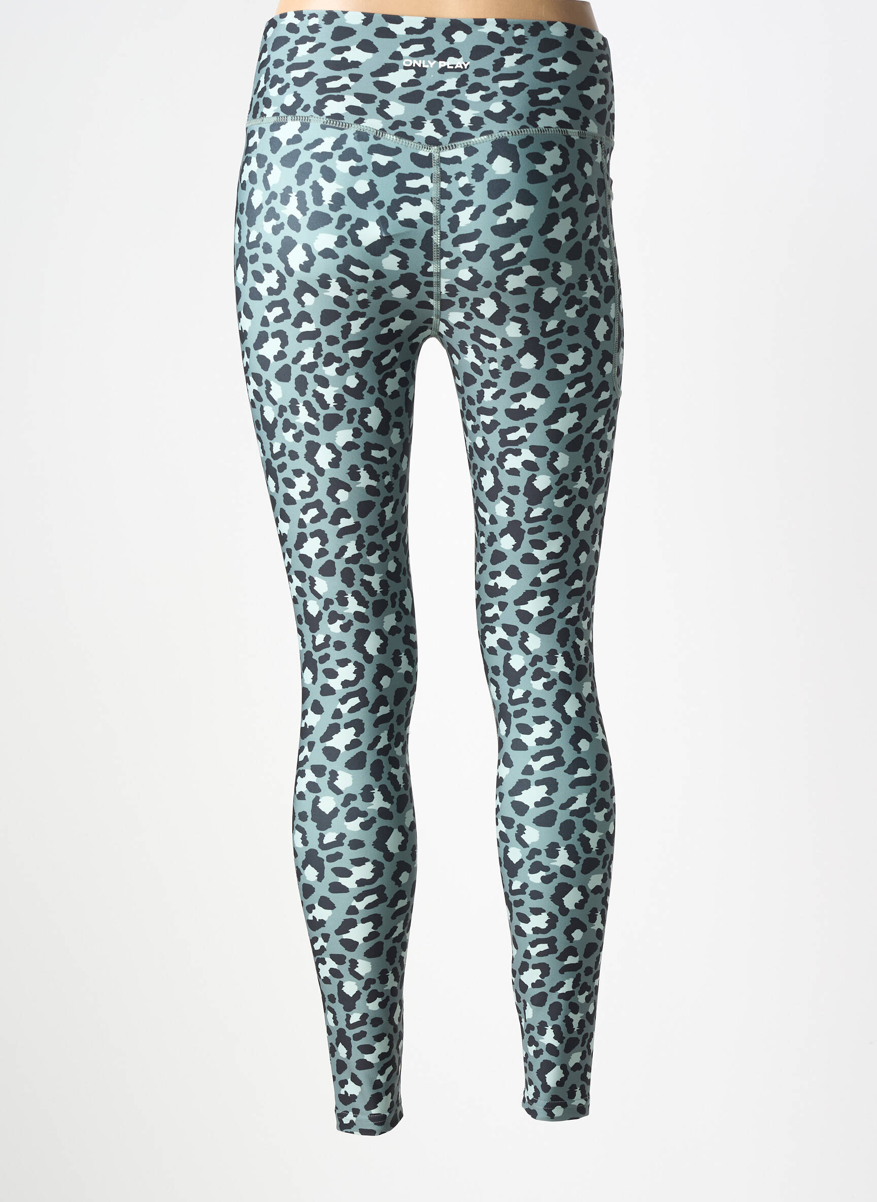 Legging taille haute taille haute vert ONLY PLAY femme