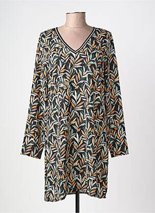 Robe courte manches longues manches longues noir ONLY femme
