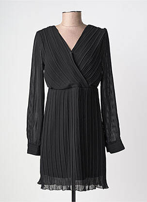 Robe courte manches longues manches longues noir ONLY femme