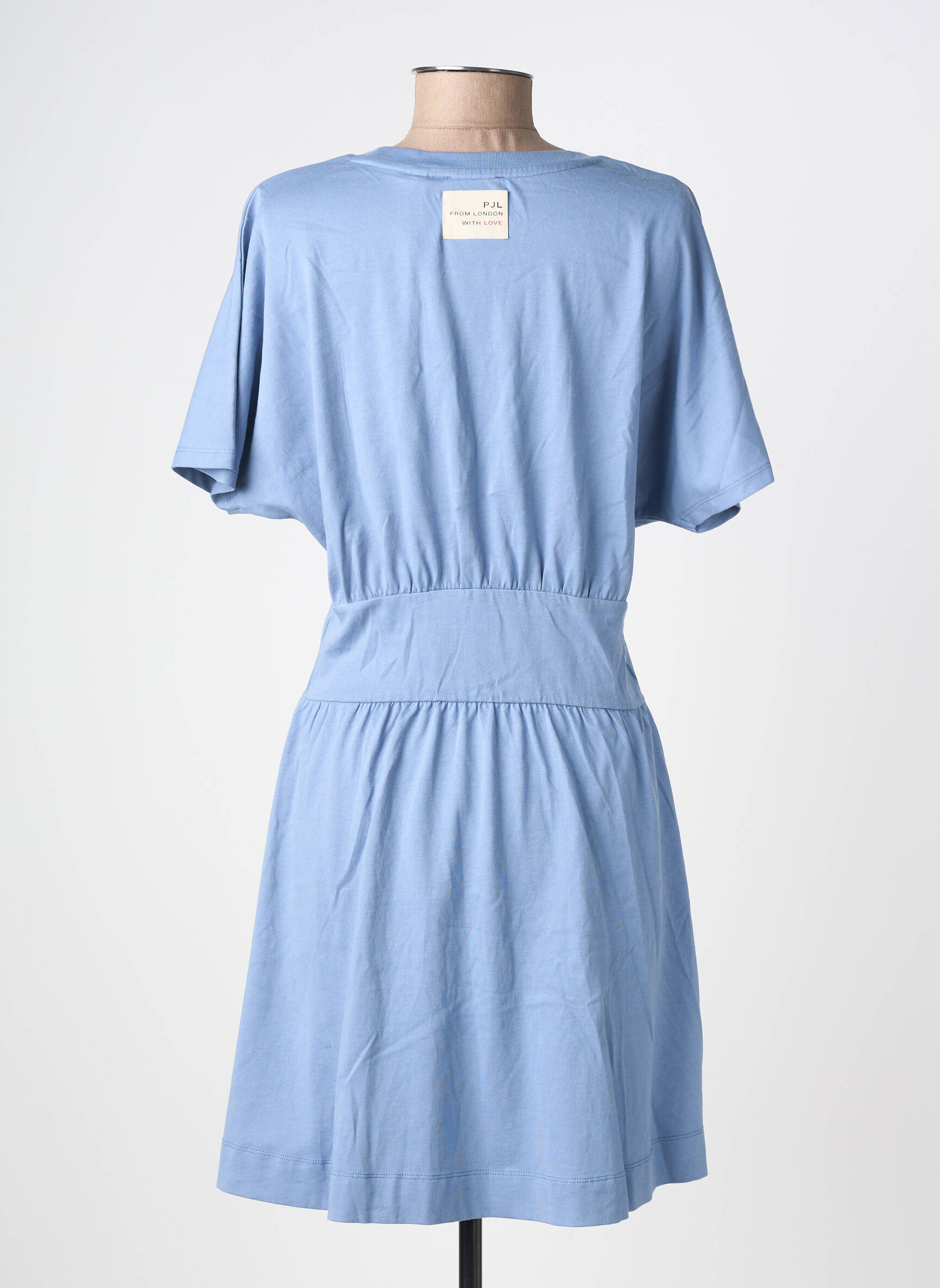 Robe courte manches courtes manches courtes bleu PEPE JEANS femme