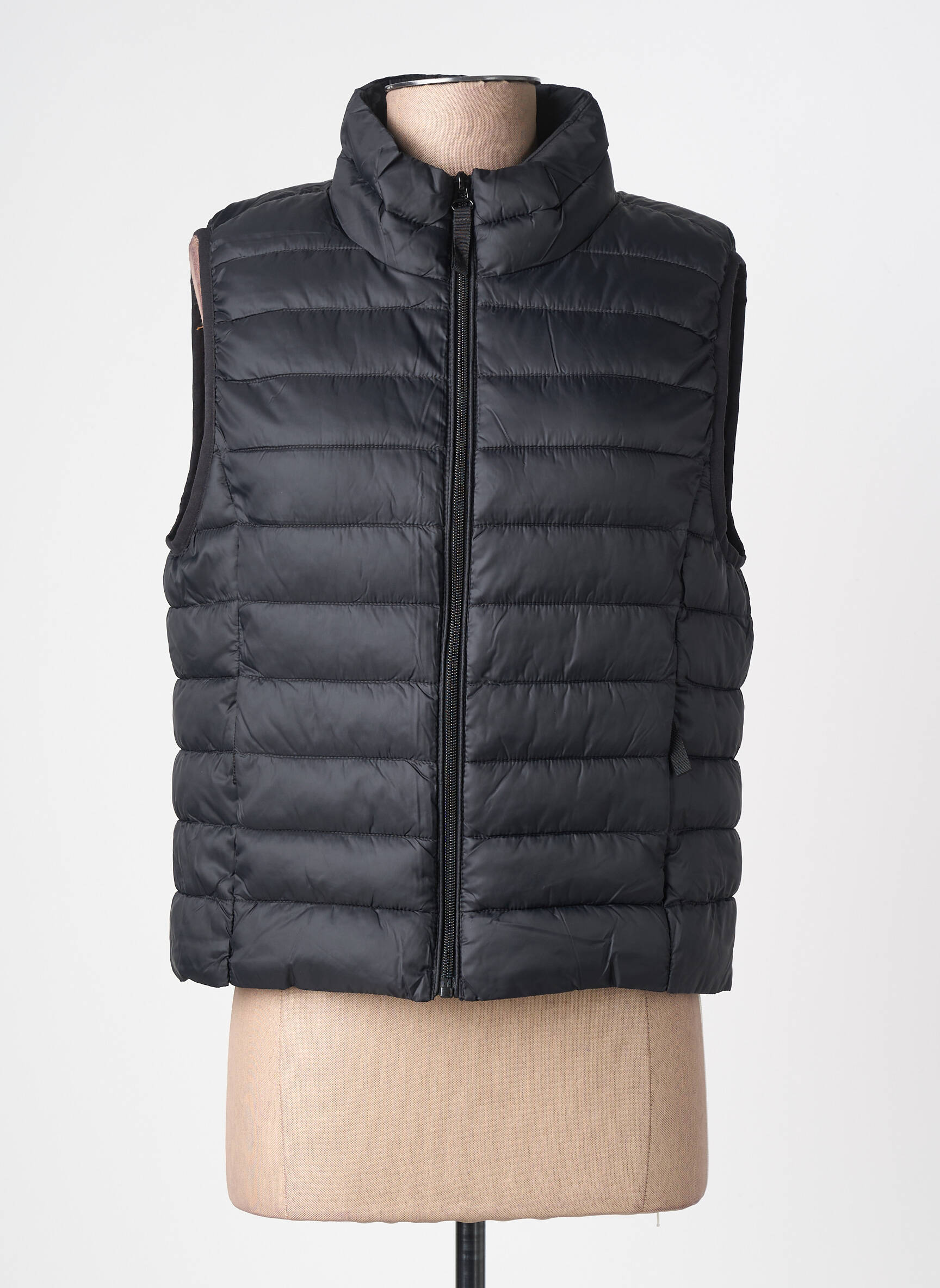 Doudoune poches sans capuche noir ONLY femme