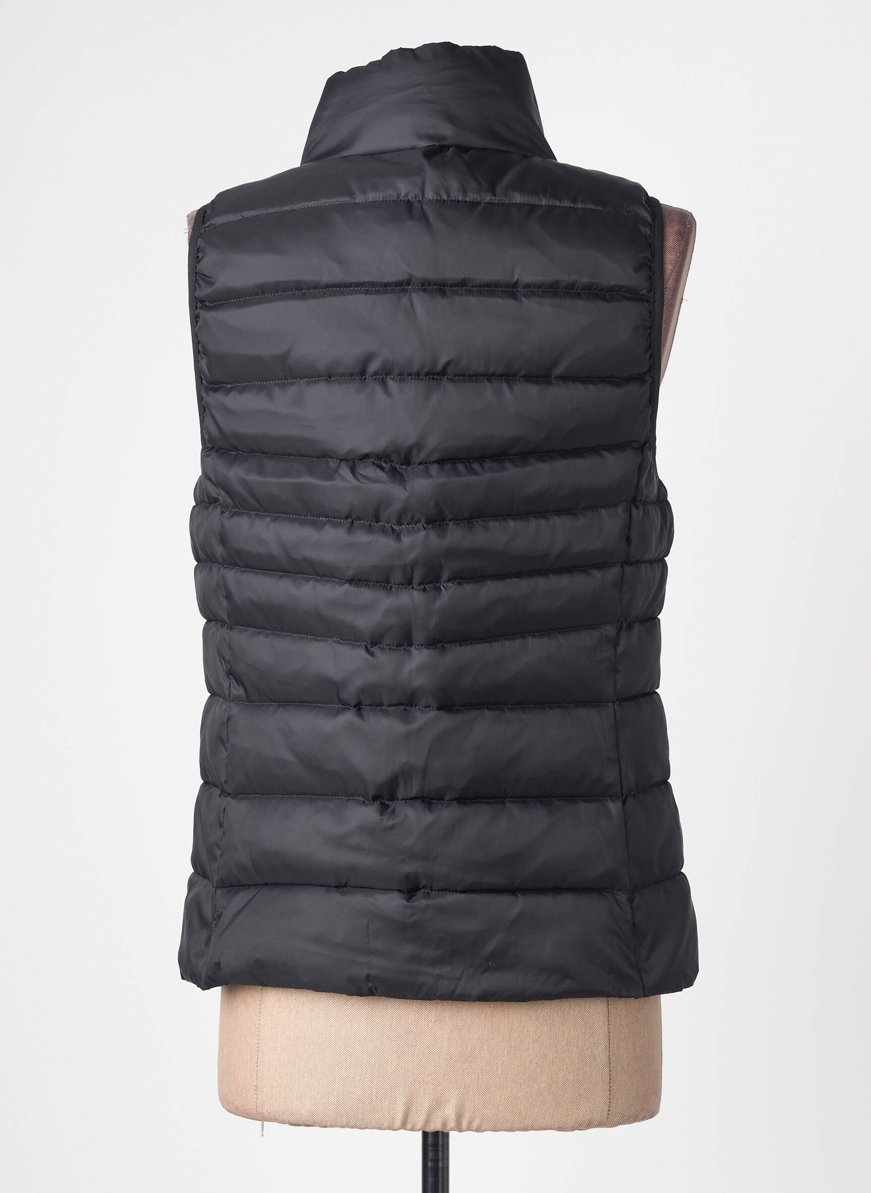 Doudoune poches sans capuche noir ONLY femme