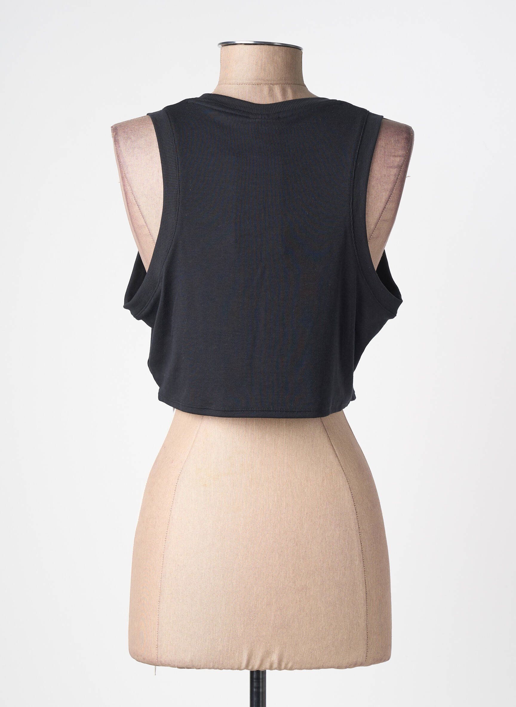Top stretch sans manche noir NIKE femme