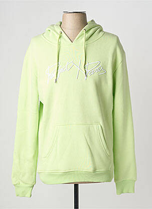 Sweat-shirt à capuche poches manches longues vert PROJECT X PARIS homme