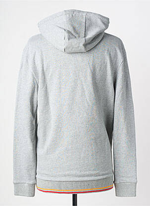 Sweat-shirt à capuche tissage jersey manches longues gris ELLESSE homme