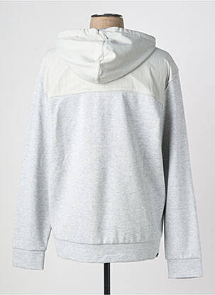 Sweat-shirt à capuche tissage jersey manches longues gris PUMA homme