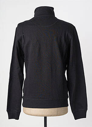 Sweat-shirt broderie manches longues noir JACK & JONES homme
