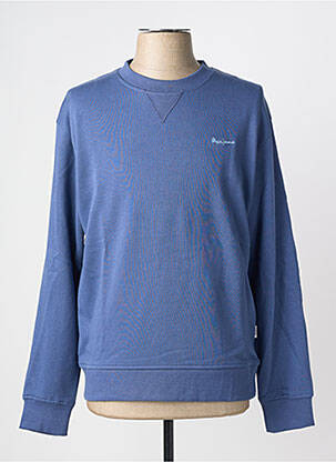 Sweat-shirt stretch manches longues bleu PEPE JEANS homme