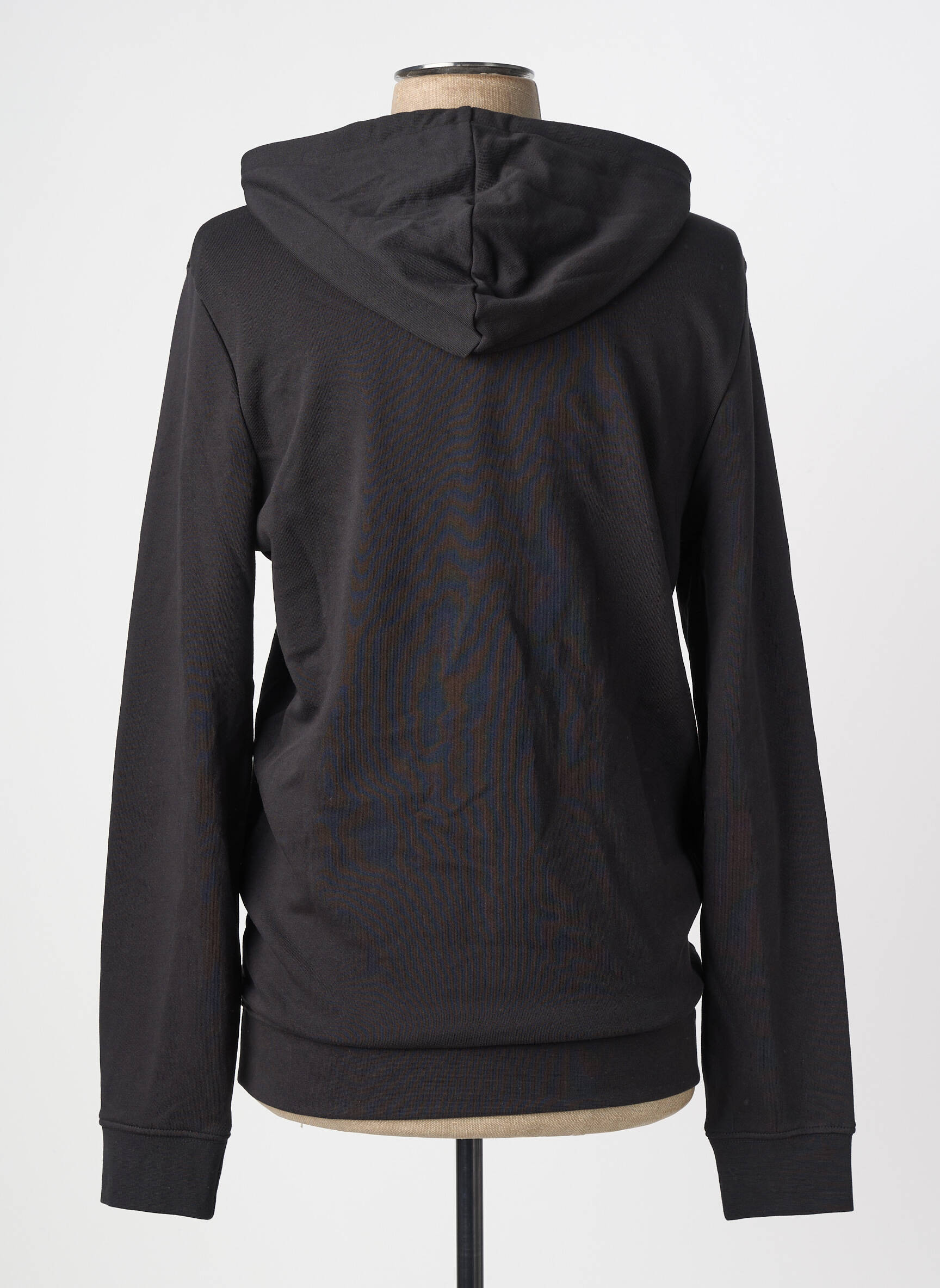 Sweat-shirt à capuche tissage jersey manches longues noir PUMA homme