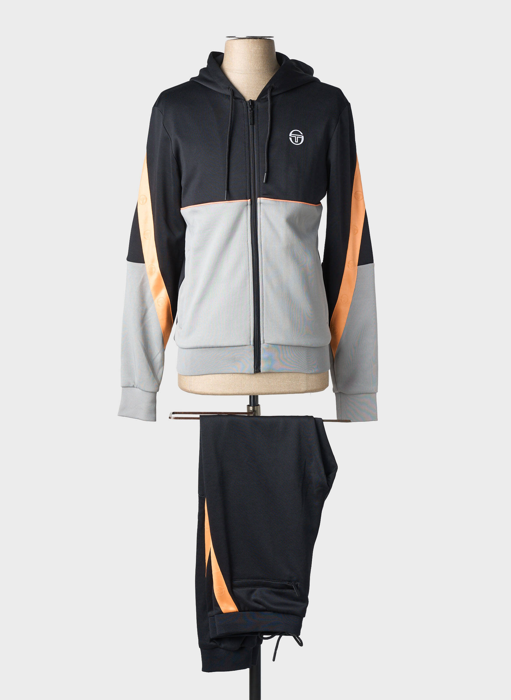 Ensemble de sport noir SERGIO TACCHINI homme