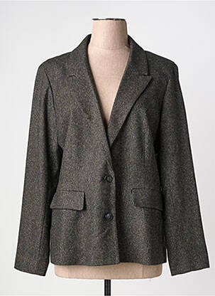 Blazer finition intérieure doublée vert BENSIMON femme