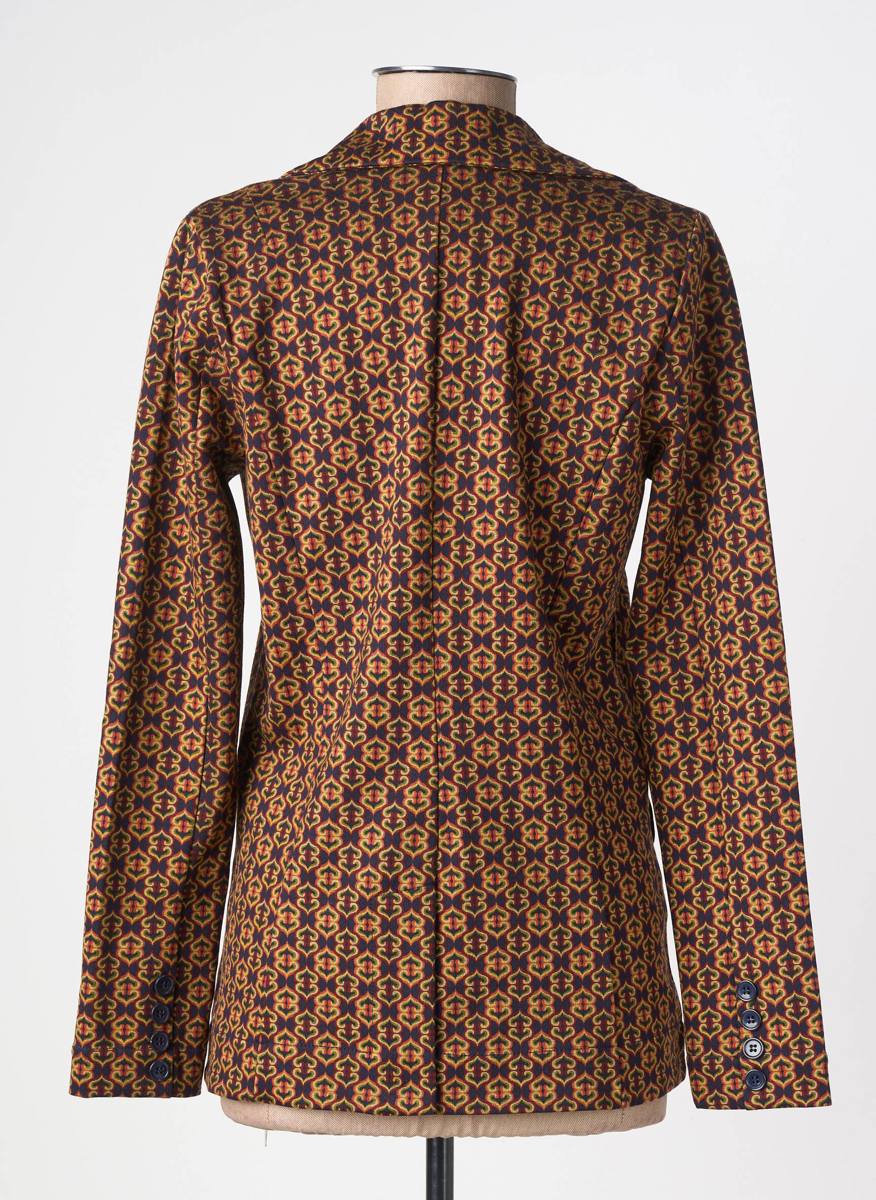 Blazer poignets boutonnés noir KING LOUIE femme