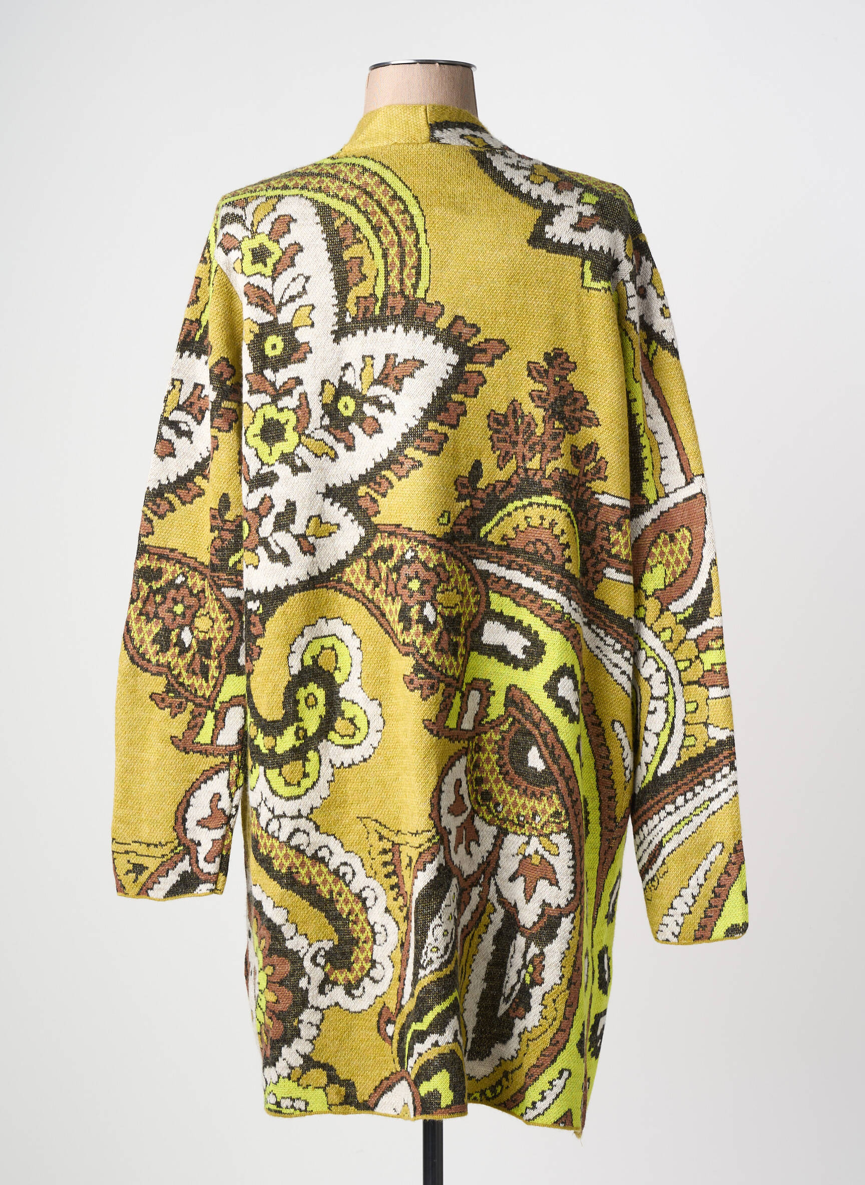 Gilet manches longues manches longues vert BETTY BARCLAY femme