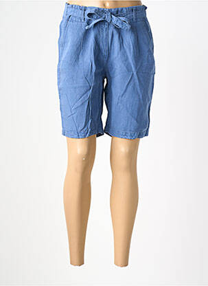 Short fermeture zippée sous rabat boutonné taille normale bleu SAINT JAMES femme