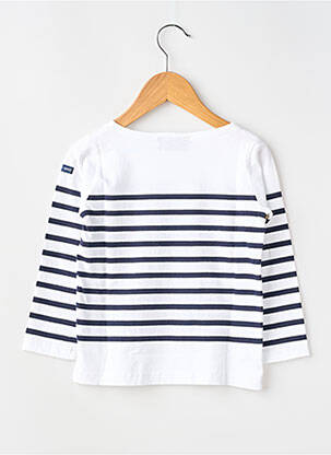 T-shirt stretch manches longues bleu SAINT JAMES enfant