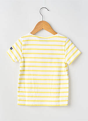 T-shirt stretch manches courtes jaune SAINT JAMES enfant