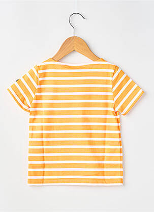 T-shirt stretch manches courtes orange SAINT JAMES enfant
